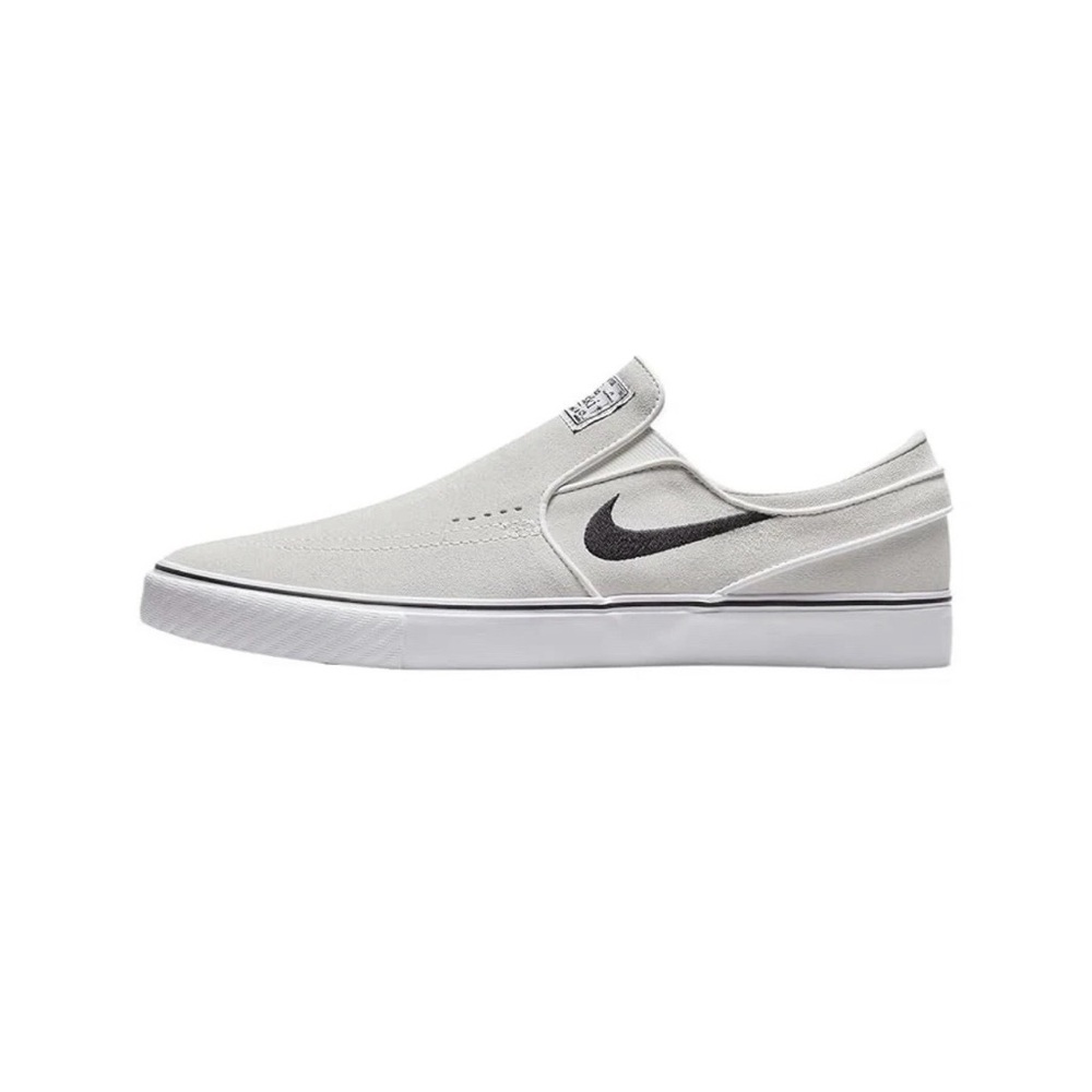 Nike Zoom Men’s Stefan Janoski+ Slip SB Summit White Black No Lid